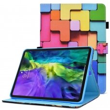 iPad PRO 11 2021/2020/2018/ AIR 10.9 2020/2022 fashion dėklas Colorful Geometry