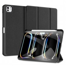 iPad Pro 11 (2024) black DUX DUCIS DOMO TRIFOLD dėklas