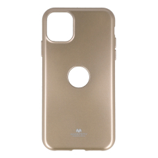 Iphone 11 aukso spalvos MERCURY JELLY nugarėlė with hole