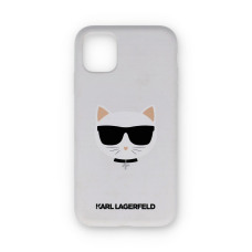 iPhone 11 balta KARL LAGERFELD nugarėlė KLHCN61SLKLWH