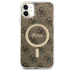 Iphone 11 brown 4G MagSafe GUESS nugarėlė