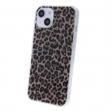 iPhone 11 Gold Glam Leopard print 2 nugarėlė