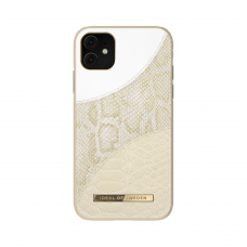 iPhone 11 iDeal Of Sweden nugarėlė Cream Gold Snake