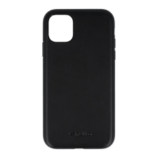 iPhone 11 juoda odinė MELKCO REGAL SNAP nugarėlė