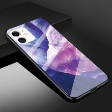 iPhone 11 marble glass nugarėlė Style B