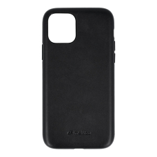 iPhone 11 Pro juoda odinė MELKCO REGAL SNAP nugarėlė