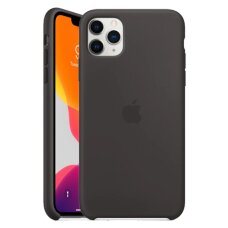 iPhone 11 PRO MAX Black Original Silicone nugarėlė MX002ZM/A