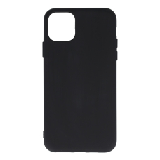 iPhone 11 PRO MAX juoda SILICONE LITE nugarėlė