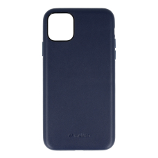 iPhone 11 Pro Max mėlyna odinė MELKCO REGAL SNAP nugarėlė