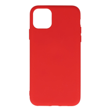 iPhone 11 PRO MAX raudona SILICONE LITE nugarėlė