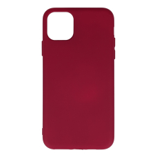 iPhone 11 PRO MAX tamsiai rožinė SILICONE LITE nugarėlė