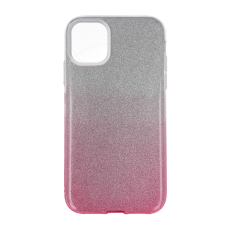 iPhone 11 rožinė GLITTER3 nugarėlė