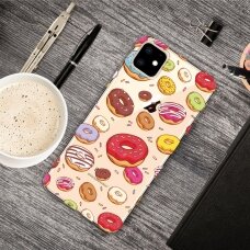 iPhone 11 Tracy clear nugarėlė Doughnuts 2