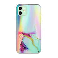 iPhone 11 Tracy nugarėlė LASER MARBLE Red/Yellow