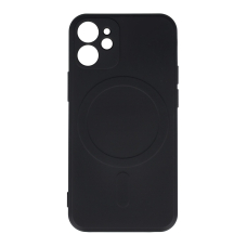 iPhone 12 MINI black MERCURY SILICONE MAGSAFE nugarėlė