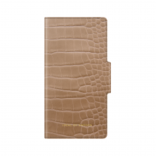 iPhone 12 MINI iDeal Of Sweden dėklas Wallet Camel Croco