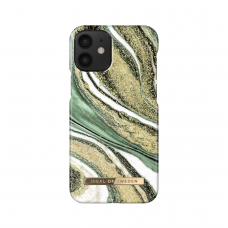 iPhone 12 MINI iDeal Of Sweden nugarėlė Cosmic green Swirl