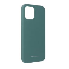 iPhone 12 MINI green MERCURY SILICONE nugarėlė