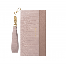 iPhone 12 PRO MAX iDeal Of Sweden dėklas Signature Clutch Misty Rose Croco