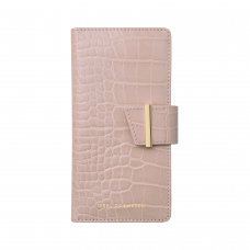 iPhone 12 PRO MAX iDeal Of Sweden dėklas Wallet Rose Croco