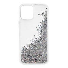 iPhone 12 PRO MAX sidabro spalvos WATER SPARKLE nugarėlė