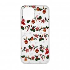 iPhone 12 PRO MAX skaidri Christmas Chain nugarėlė