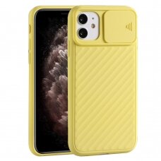 iPhone 12/12 PRO geltona Tracy CAMSHIELD nugarėlė