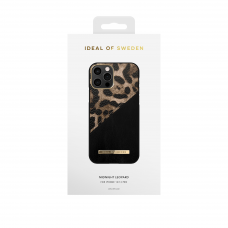 iPhone 12/12 PRO iDeal Of Sweden nugarėlė Midnight Leopard