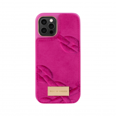 iPhone 12/12 PRO iDeal Of Sweden nugarėlė Velour Hyper Pink