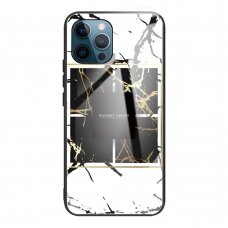 iPhone 12/12 PRO Tracy glass nugarėlė White Style V