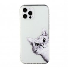 iphone 12/12 PRO Tracy SLIM nugarėlė Cat
