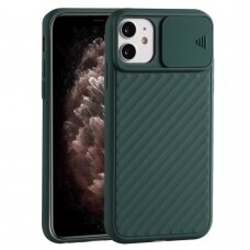 iPhone 12/12 PRO žalia Tracy CAMSHIELD nugarėlė