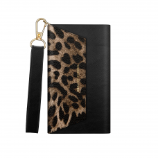 iPhone 13 iDeal Of Sweden dėklas Cassette Clutch Midnight Leopard