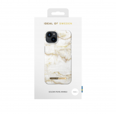 iPhone 13 iDeal Of Sweden nugarėlė Golden Pearl Marble