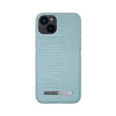 iPhone 13 iDeal Of Sweden nugarėlė Soft Blue Croco