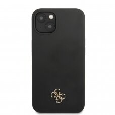 iPhone 13 juoda GUESS nugarėlė GUHCP13MS4LK