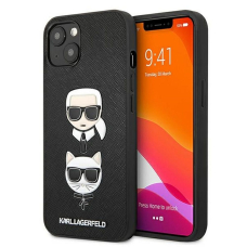 iPhone 13 juoda KARL LAGERFELD nugarėlė KLHCP13MSAKICKCBK