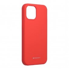 iPhone 13 MINI red MERCURY SILICONE nugarėlė