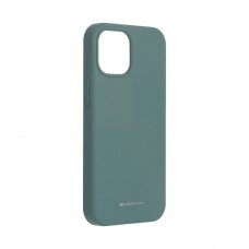 iPhone 13 MINI green MERCURY SILICONE nugarėlė