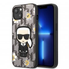 iPhone 13 pilka KARL LAGERFELD nugarėlė KLHCP13MPMNFIK1