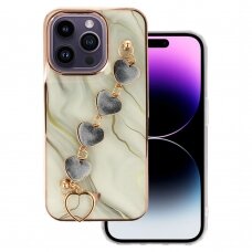 iPhone 13 PRO balta ROOSEVELT TREND MARBLE nugarėlė design 1