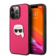 iPhone 13 PRO MAX rožinė KARL LAGERFELD nugarėlė KLHCP13XPKMP