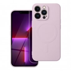 iPhone 13 PRO šviesiai rožinė MagSilicone nugarėlė