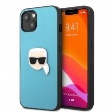 iPhone 13 žydra KARL LAGERFELD nugarėlė KLHCP13MPKMB