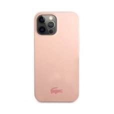 iPhone 13 PRO šviesiai rožinė LACOSTE nugarėlė LCHCP13LSI