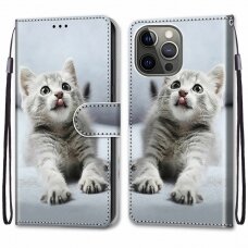 iPhone 13 PRO Tracy fashion dėklas Grey Cat