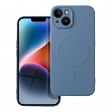 iPhone 14 mėlyna MagSilicone nugarėlė