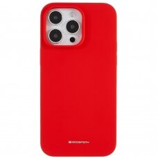 iPhone 14 PLUS red MERCURY SILICONE nugarėlė