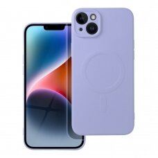 iPhone 14 PLUS violetinė MagSilicone nugarėlė