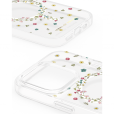 iPhone 14 PRO iDeal Of Sweden Clear MagSafe nugarėlė Petite Floral